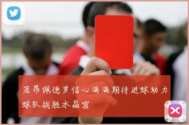 若昂佩德罗信心满满期待进球助力球队战胜水晶宫